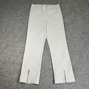 Athleta Pants Womens 10 Wander Slim Pant Slit Ankle Gray Stretch Career Travel